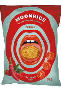 Obrázok pre Moonrice Bezlepkový ryžový chips s paprikovou príchuťou (60g)