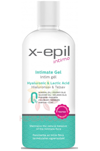 Obrázok pre X-Epil Intimo Gél na intímnu hygienu s kyselinou hyalurónovou a mliečnou (100ml)