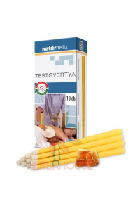 Obrázok pre Naturhelix Telová sviečka natur (10ks)