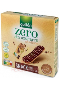 Obrázok pre Gullón Snack Zero Polomáčané čokoládové plátky bez pridaného cukru (150g)