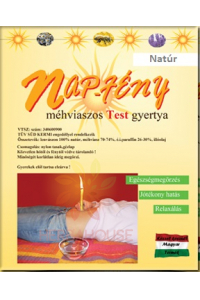 Obrázok pre Napfény Telová sviečka natur (10ks)