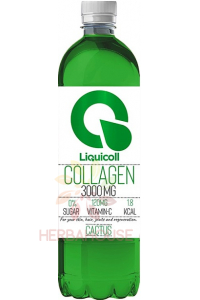 Obrázok pre Liquicoll Nízkoenergetický nápoj s kolagénom - príchuť kaktus (600ml)