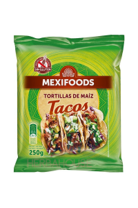 Obrázok pre Mexifoods Bezlepkové Kukuričné tortilla placky (10ks)