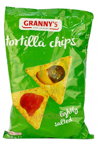 Obrázok pre Granny's Tortilla chips Originál (150g)