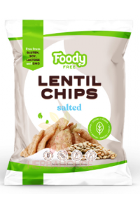 Obrázok pre Foody Free Bezlepkový Šošovicový chips s morskou soľou (50g) 