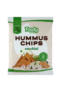 Obrázok pre Foody Free Bezlepkový Hummus chips s cuketou (50g) 