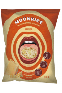 Obrázok pre Moonrice Bezlepkový ryžový chips so syrovou príchuťou (60g)