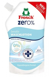 Obrázok pre Frosch Eko Sensitive Zero% Tekuté mydlo pre citlivú pokožku – náhradná náplň (500ml)