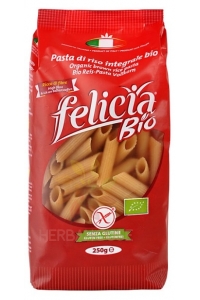 Obrázok pre Felicia Bio Bezlepkové cestoviny z hnedej ryže - penne (250g)