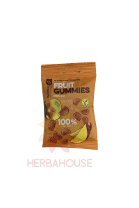 Obrázok pre Bombus Fruit Energy Gummies gumové cukríky mangové (35g)