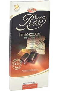 Obrázok pre Microse Bezlepková Horká čokoláda s fruktózou (100g)