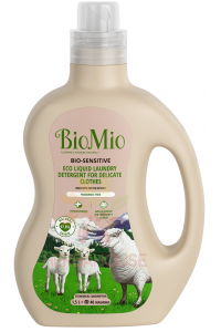 Obrázok pre BioMio Bio Sensitive Tekutý hypoalergénny prací gél bez vône (1500ml)