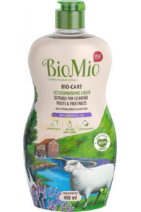Obrázok pre BioMio Bio-Care Umývací prostriedok Levanduľa (450ml)