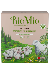 Obrázok pre BioMio Eko Tablety do umývačky riadu Eukalyptus (30ks)