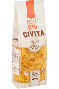 Obrázok pre Civita Bezlepkové kukuričné cestoviny s vysokým obsahom vlákniny vlnité fliačky (450g)
