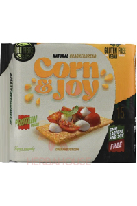 Obrázok pre Corn & Joy Bezlepkový Extrudovaný kukuričný chlieb s rastlinnými bielkovinami (80g)