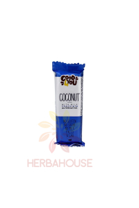Obrázok pre Good4You Bezlepková kokosová tyčinka s čokoládou z kokosového mlieka s erytritolom a stéviou (25g)