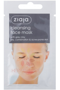Obrázok pre Ziaja Čistiaca pleťová maska so sivým ílom (7ml)