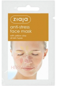 Obrázok pre Ziaja Antistresová pleťová maska so žltým ílom (7ml)