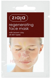 Obrázok pre Ziaja Regeneračná pleťová maska s hnedým ílom (7ml)