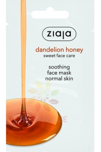 Obrázok pre Ziaja Ukľudňujúca pleťová maska s púpavovým medom pre normálnu pleť (7ml)