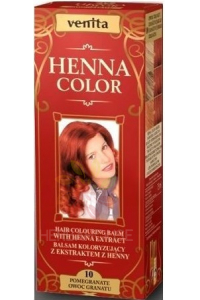 Obrázok pre Venita Henna Color prírodná farba na vlasy 10 - granátovo červená (75ml)