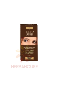 Obrázok pre Venita Henna Color prírodná farba na obočie a mihalnice - hnedá (15g)