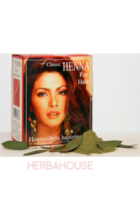 Obrázok pre Classic Henna farba na vlasy v prášku - henna červená (100g)