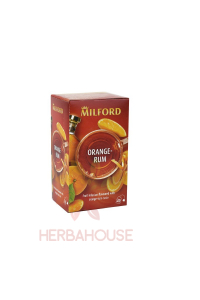 Obrázok pre Milford Ovocný čaj s príchuťou pomaranč-rum (20ks)