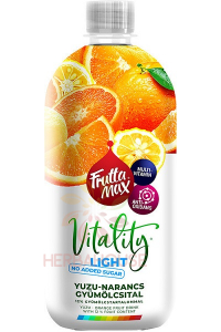 Obrázok pre Fruttamax Vitality Light Ovocný nápoj yuzu-pomaranč (750ml)
