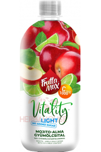 Obrázok pre Fruttamax Vitality Light Ovocný nápoj mojito-jablko (750ml)