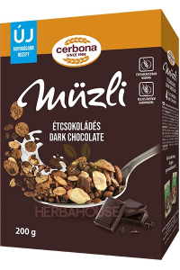 Obrázok pre Cerbona Dark Chocolate Müsli tmavá čokoláda (200g)