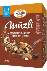 Obrázok pre Cerbona Chocolate-Almond Müsli čokoláda-mandle (200g)