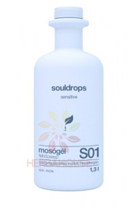 Obrázok pre Souldrops Sensitive Eko Prací gél na farebné prádlo - Oblaková kvapka (1300ml)