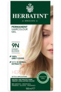 Obrázok pre Herbatint Prírodná permanentná farba na vlasy 9N - medová blond (150ml)