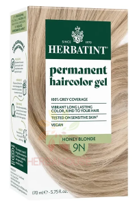 Obrázok pre Herbatint Prírodná permanentná farba na vlasy 9N - medová blond (170ml)