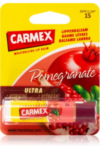 Obrázok pre Carmex Pomegranate hydratačný balzam na pery SPF 15 (4g) 