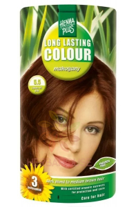 Obrázok pre Hennaplus Prírodná farba na vlasy 5.5 - mahagónová (100ml)