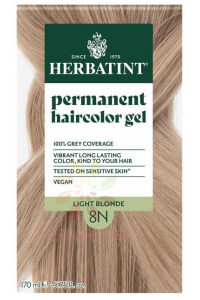 Obrázok pre Herbatint Prírodná permanentná farba na vlasy 8N - svetlá blond (170ml)