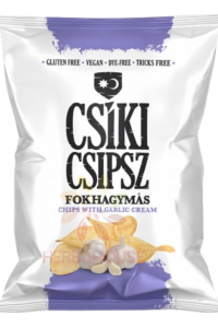 Obrázok pre Csíki Chips Bezlepkové zemiakové chipsy cesnakové (50g)