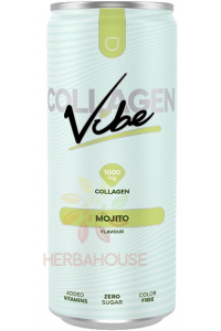 Obrázok pre Vibe Collagen Sýtený nápoj s kolagénom a sladidlami mojito (330ml) 