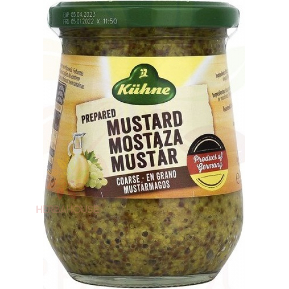 Obrázok pre Kühne Horčica celozrnná (260g)