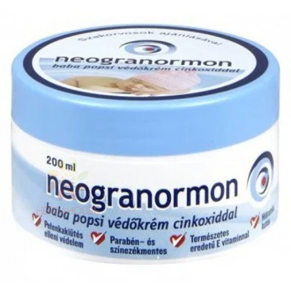 Obrázok pre Neogranormon Baby ochranný krém s oxidom zinku (200ml)