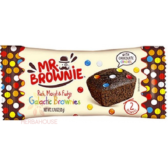 Obrázok pre Mr.Brownie Brownies s lentilkami (50g)