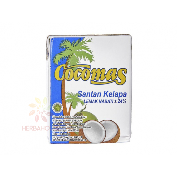 Obrázok pre Cocomas Kokosová smotana 24% (200ml)