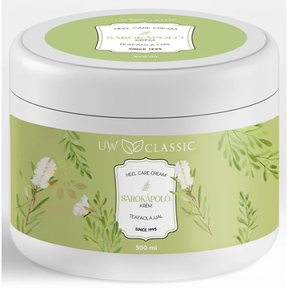 Obrázok pre Charlotte Cosmetic UW Classic Krém na starostlivosť o päty s čajovníkovým olejom (500ml)