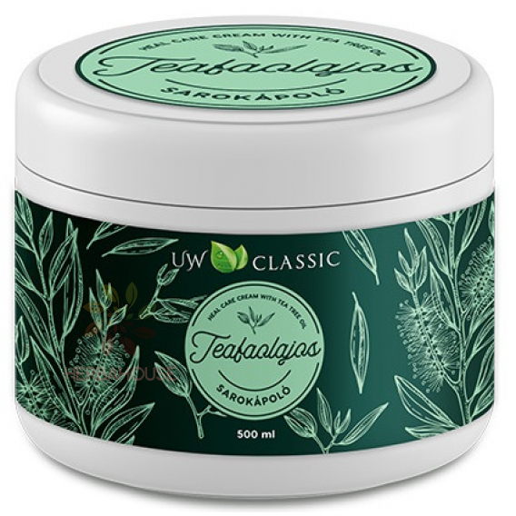 Obrázok pre Charlotte Cosmetic UW Classic Krém na starostlivosť o päty s čajovníkovým olejom (500ml)