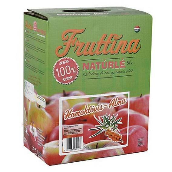 Obrázok pre Fruttina 100% Ovocná šťava jablko a rakytník (5000ml)