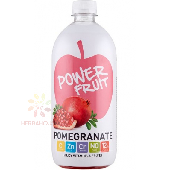 Obrázok pre Power Fruit Nesýtený ovocný nápoj so stéviou granátové jablko - jablko (750ml)
