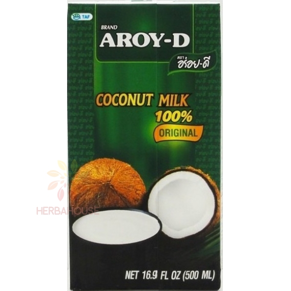 Obrázok pre Aroy-D Kokosové mlieko (500ml)